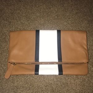 Brown large Clutch
